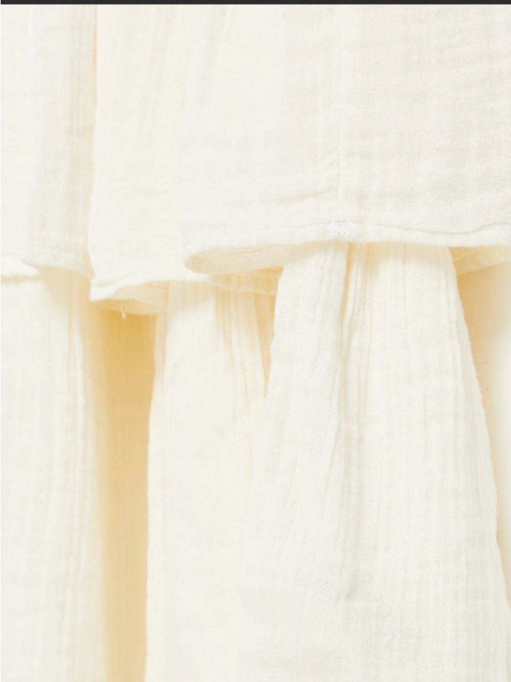 Free People Cream Can’t stop the Spring Tiered maxi skirt Small - Picture 8 of 12